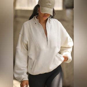 Joah Brown Retro Half Zip NWT